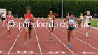 Under-17 womens 300 metres, Northern Under-15 and under-17 Championships, Wigan. Photo: David T. Hewitson/Sports for All Pics
